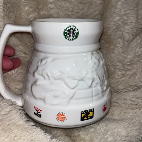 STARBUCKS World mug - Kenya, Ethiopia, Samatha, Sulawesi, New Guinea, Kona, - Picture 4 of 8